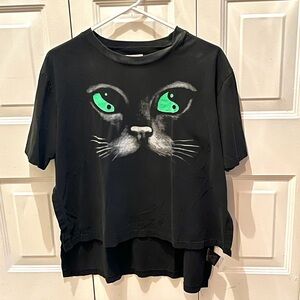 Unif yin yang cat shirt